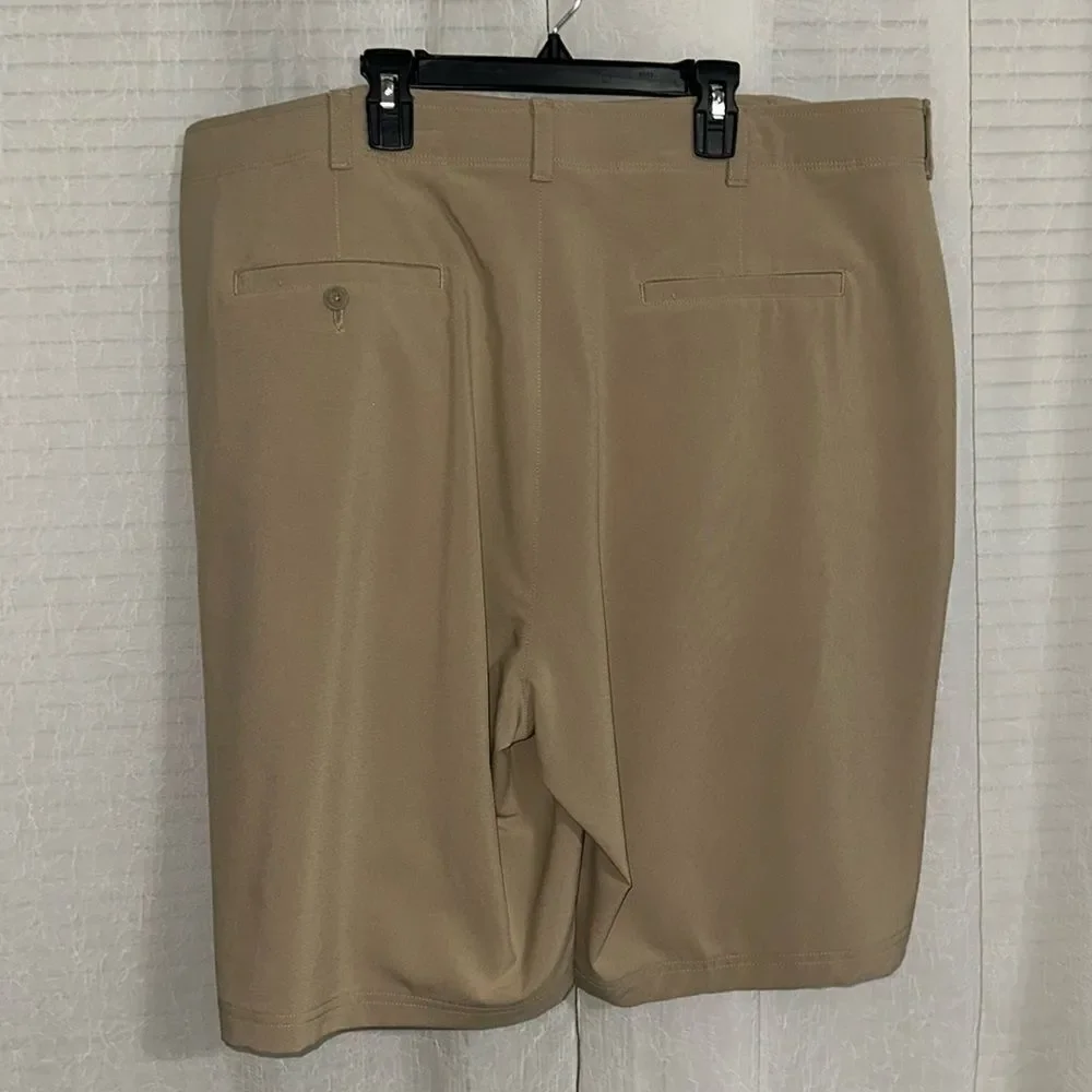 Ben Hogan 42 Khaki Nylon Golf Lightweight Shorts